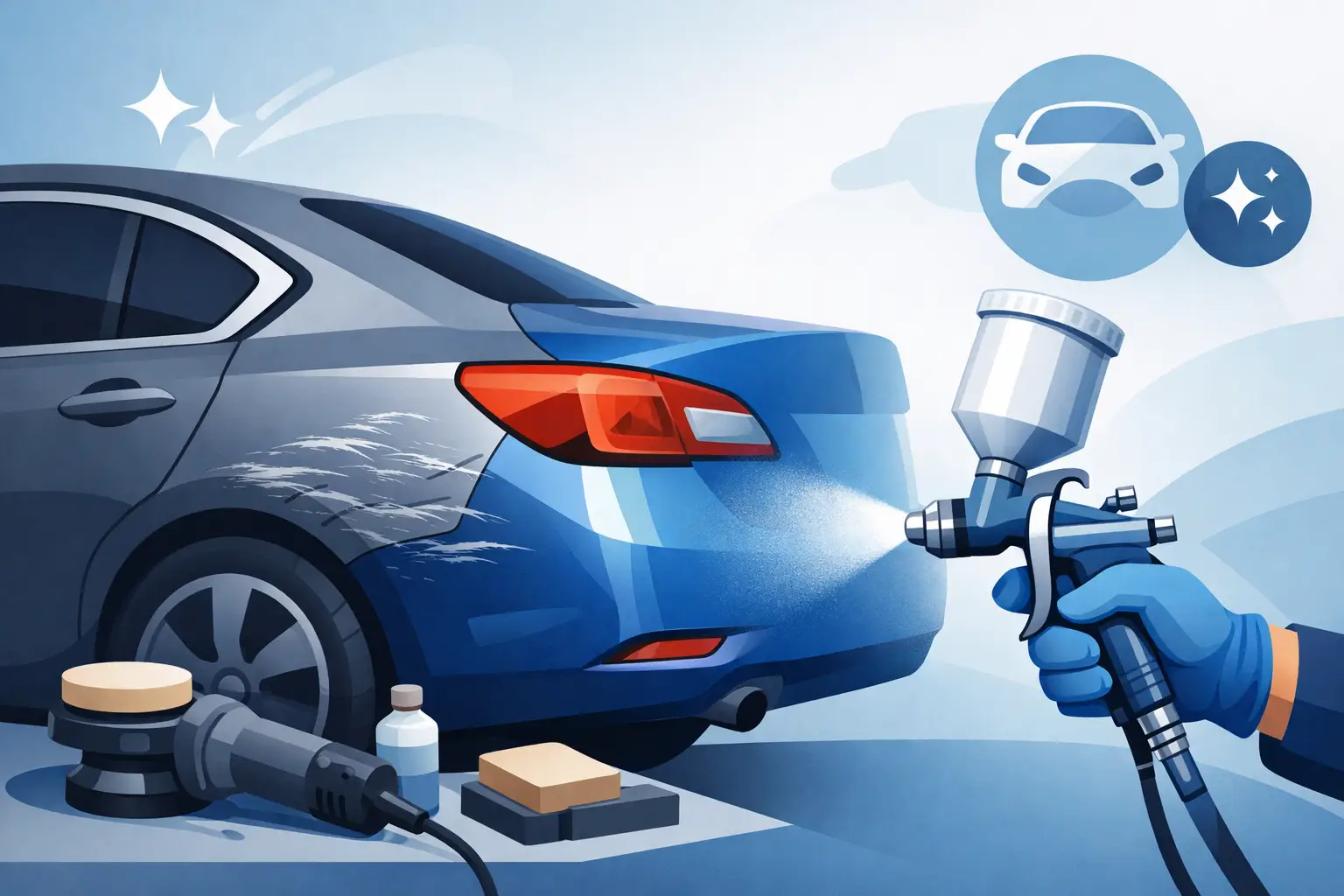 Car Spray Paint Repair That Actually Lasts